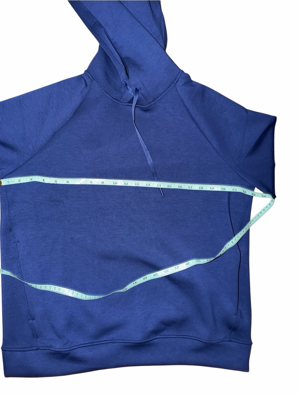 Lululemon Men’s Smooth Spacer Classic-Fit Pullover Hoodie Clubhouse Blue Size M - Picture 3 of 8